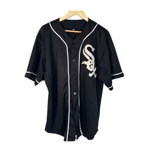 Vintage MLB Mens XL Chicago White Sox ON FIELD Baseball Jersey Button Front #20